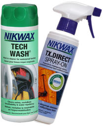 Zestaw Nikwax Tech Wash + TX.Direct Spray-on 2x300ml