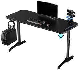 ULTRADESK Biurko dla gracza FRAG - BLACK V3,