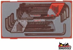 Teng Tools Klucze imbusowe i klucze torx zestaw