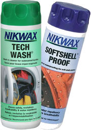 Zestaw Nikwax Tech Wash + Soft Shell Proof