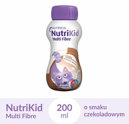 NutriKid Multi Fibre o smaku czekoladowym, 200 ml