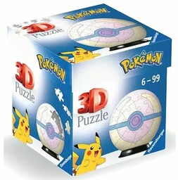 RAVENSBURGER Puzzle 3D Pokémon Piłka uzdrawiająca 11582 (54