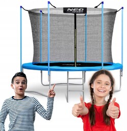 Trampolina ogrodowa z siatką Wytrzymała 183 cm Ft