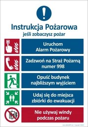 T003 - Instrukcja pożarowa