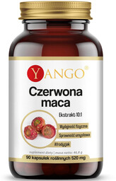 YANGO Czerwona Maca 90vegcaps