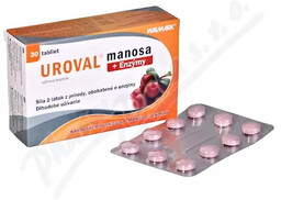 Uroval Manosa + Enzymes tbl.30