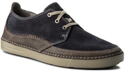 Clarks, Półbuty męskie, Clarks Gosler Edge, granatowy, rozmiar