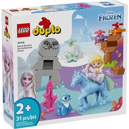 LEGO(R) DUPLO 10418 Elsa i Bruni w Zaczarowanym