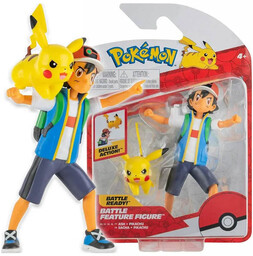 Minifigurki Pokemon Ash + Pikachu