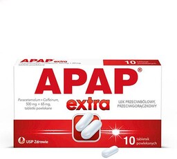 APAP EXTRA - 10 tabletek