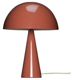 Hübsch - Mush Mini Lampa Stołowa Maroon/Sand