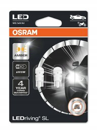 Osram LEDriving W5W 12V Pomarańczowa 2 sztuki