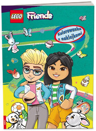 LEGO Friends. Kolorowanka z naklejkami