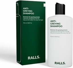 Ralls. Szampon przeciw siwieniu- Anti-Greying Shampoo - 175ml