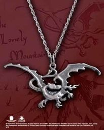 Smaug Pendant - Srebrny Wisiorek ze Smaugiem