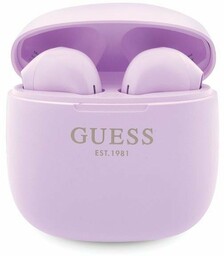 GUESS Słuchawki Bluetooth TWS GUTWST26PSU Fioletowe