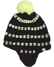 czapka zimowa dziecięca QUIKSILVER HUB POM YOUTH BEANIE