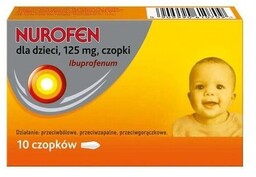 NUROFEN 125mg x 10 czopków