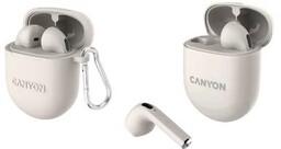 Canyon TWS-6 Douszne Bluetooth 5.3 Beżowy Słuchawki bezprzewodowe
