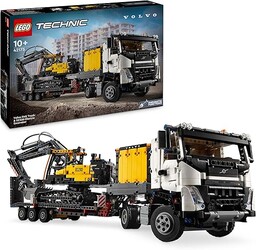 LEGO Technic Ciężarówka Volvo FMX i koparka EC230