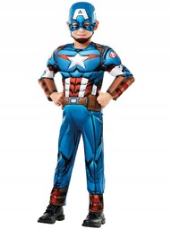 Strój Kapitan Ameryka Kostium Avengers Marvel 128