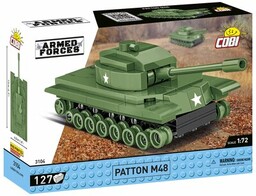 COBI Klocki plastikowe COBI Armed Forces Patton M48-3104