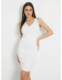 Swetrowa Mini Sukienka Fason Bodycon