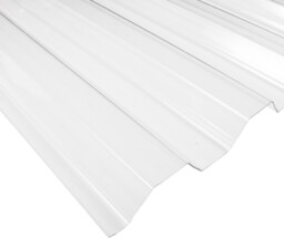 Płyta PVC bezbarwna 90 x 200 trapez 70/18