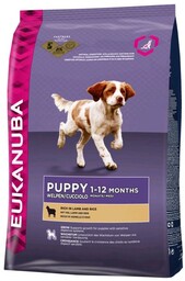 EUKANUBA Puppy&Junior Lamb&Rice Large Breeds 12kg