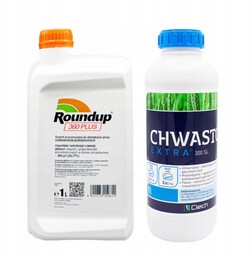 Roundup 360SL 1L Chwastox Extra 1L Totalny Zestaw