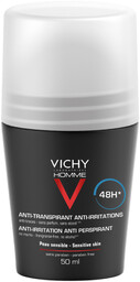 VICHY Homme Dezodorant 48-godzinna ochrona skóry wrażliwej roll-on,