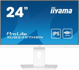 IIYAMA Monitor 24 cale XUB2497HSN-W2 IPS, USB-C Dock,