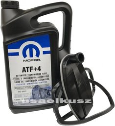 Olej MOPAR ATF+4 oraz filtr automatycznej skrzyni biegów