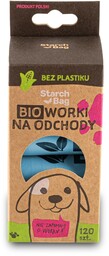 BIO worki na odchody 100% Kompostowalne - 8-pak