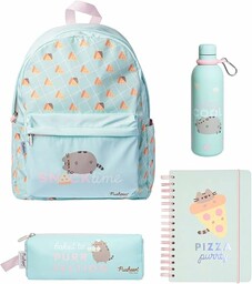 Grupo Erik - Pack0274 Pusheen zestaw papeterii, plecak,