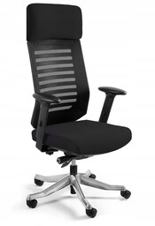 Fotel obrotowy biurowy Velo BL418 Black krzesło ergonomiczne