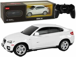 Leantoys AUTO R/C BMW X6 RASTAR 1:24 BIAłE