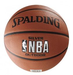 Piłka do koszykówki Spalding NBA SILVER out