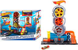 Hot Wheels Zestaw City Super Tire Shop,