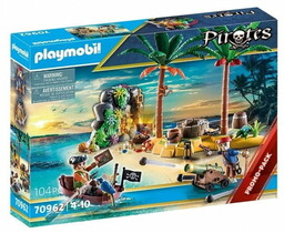 Playmobil Pirates 70962 Piracka Wyspa Skarbów Ze Szkieletem