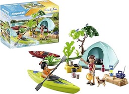 PLAYMOBIL Family & Fun 71425 Biwak pod namiotem,