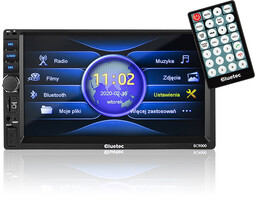 Radio samochodowe BLUETEC BC9000 2DIN 7'' Bluetooth MP5