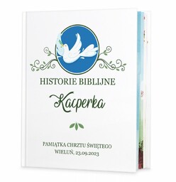 Historie opowieści biblijne z nadrukiem dla chłopca