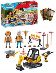 Playmobil 71045 Koparka Roboty Drogowe Budowalne