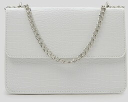 Sinsay - Torebka crossbody - Biały