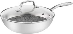 Tefal E49716 Eternal Mesh patelnia wok z odporną