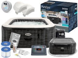 Dmuchane Ogrodowe Spa PureSpa Greystone Deluxe Intex 28450