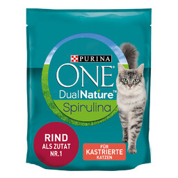 PURINA ONE Dual Nature Sterilized, wołowina ze spiruliną