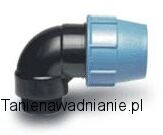 Kolano gwintem zew PE 75mm - 2" (M)