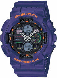 Zegarek G-Shock GA-140-6AER Fioletowy